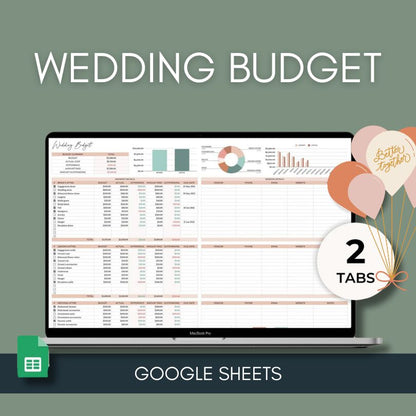 Wedding Budget Spreadsheet - Google Sheets Template