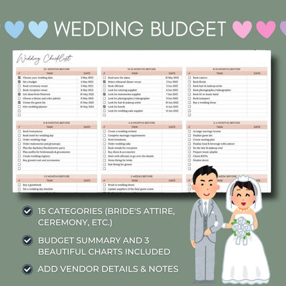 Wedding Budget Spreadsheet - Google Sheets Template