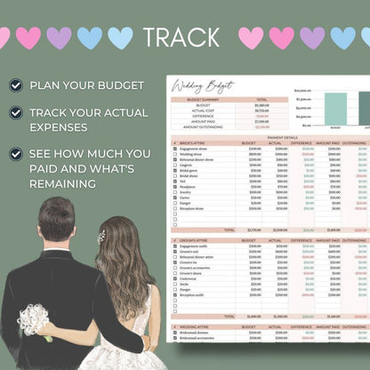 Wedding Budget Spreadsheet - Google Sheets Template